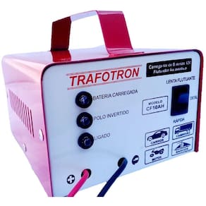 Carregador Bateria 12v 10ah Flutuante Carro Moto Cf10
