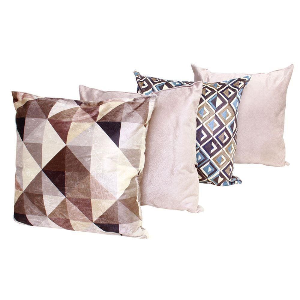 Almofadas Decorativas 4 Unidades 45cm Estampado
