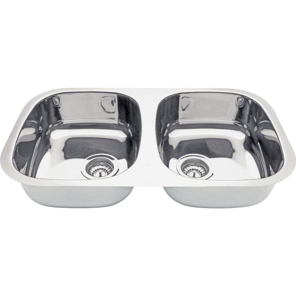 Cuba Dupla Inox Acetinado 77X40Cm 34Bl Tramontina 94030103