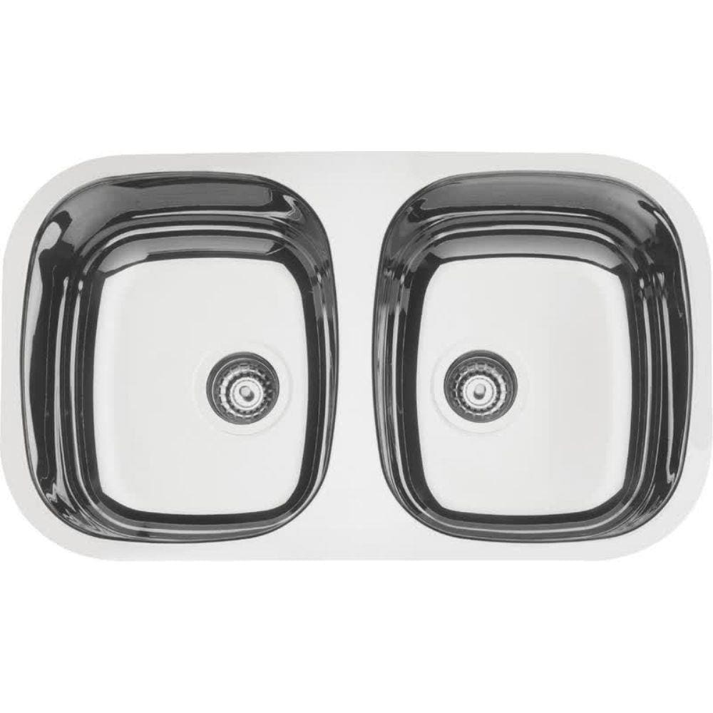 Cuba Dupla Inox Alto Brilho 77X40Cm 34Bl Tramontina 94030202