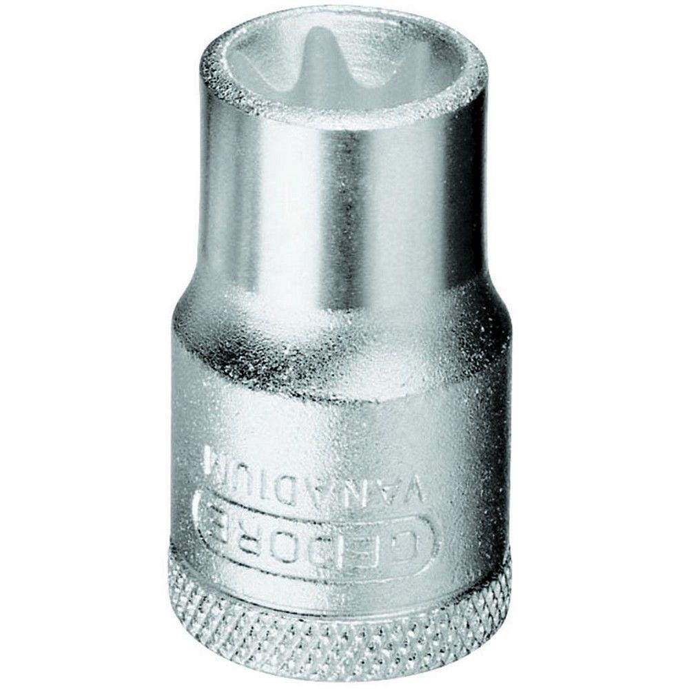 Soquete Perfil Torx Encaixe 1/2” Gedore 015633 E18 015633