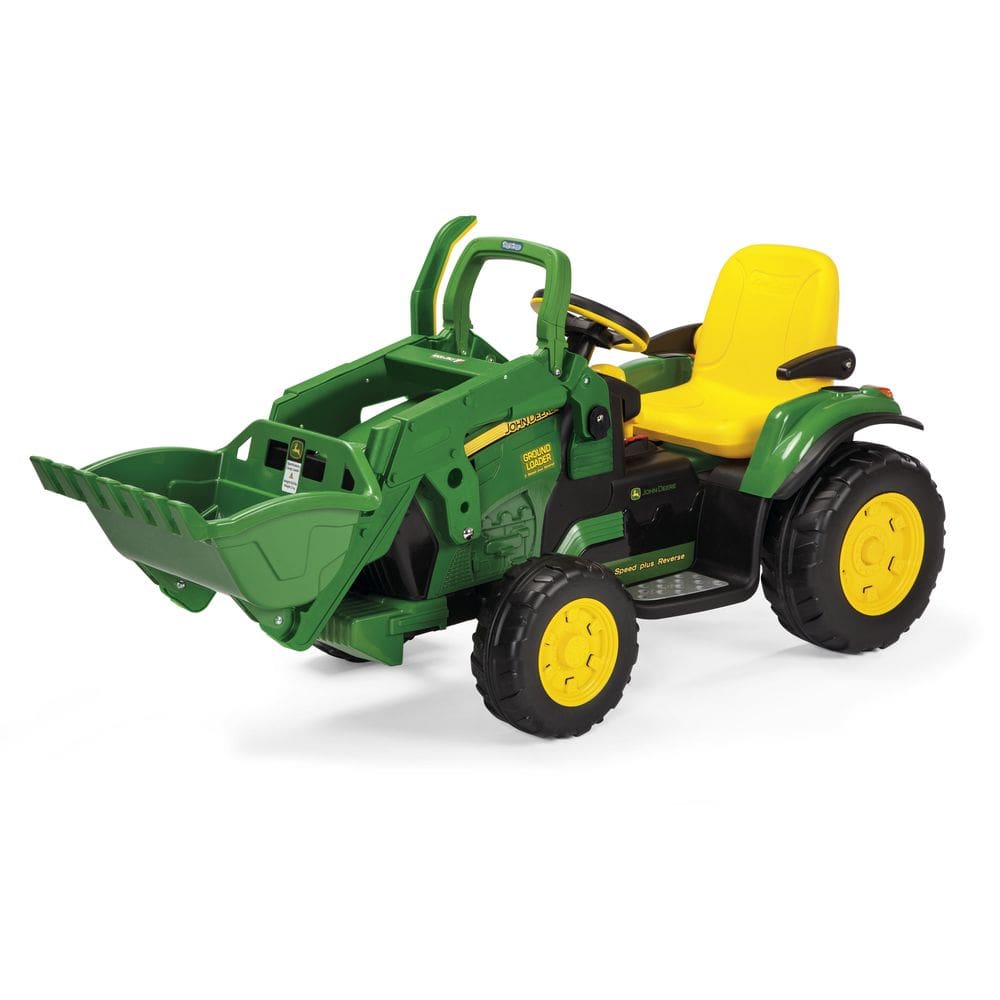 Mini Escavadeira Elétrica John Deere Peg Perego Ground Loader 12Volts