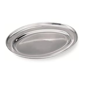 Travessa Oval em Inox 40cm Funda 49 Class