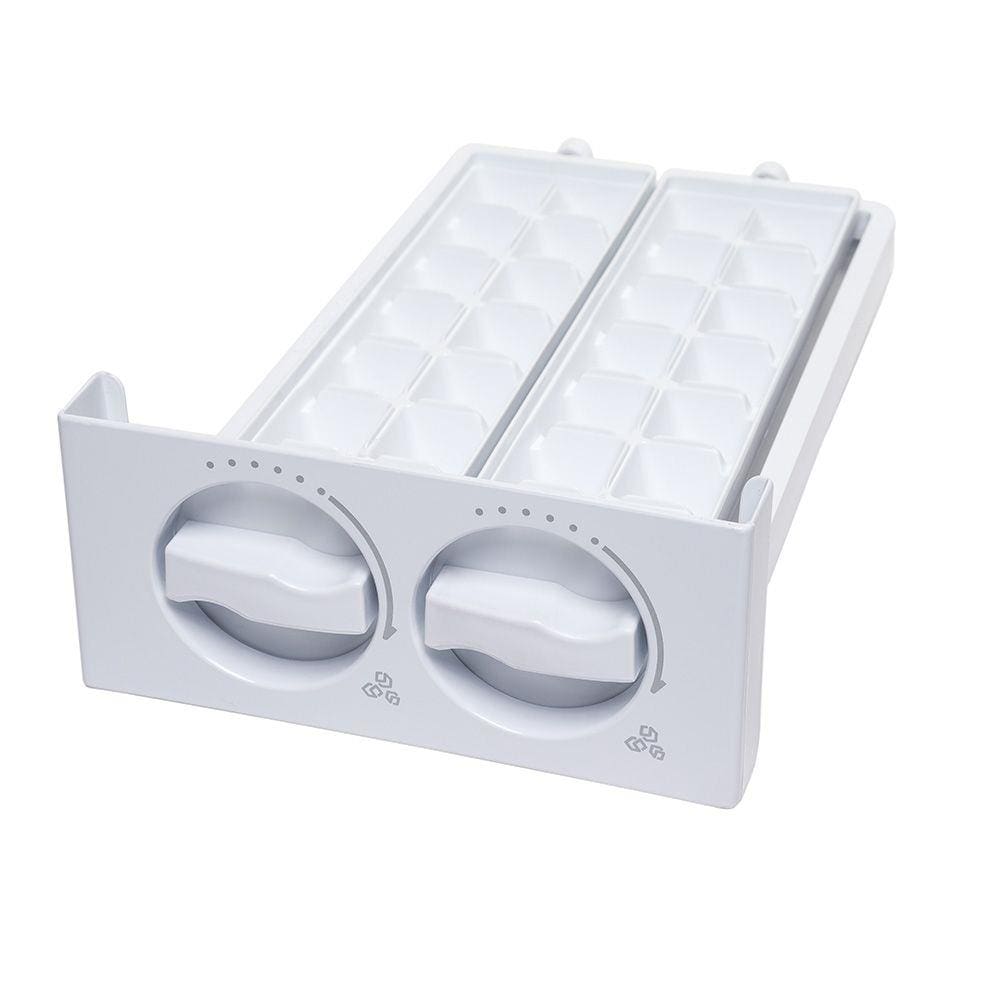 Forma de Gelo Fácil com Botão Giratório