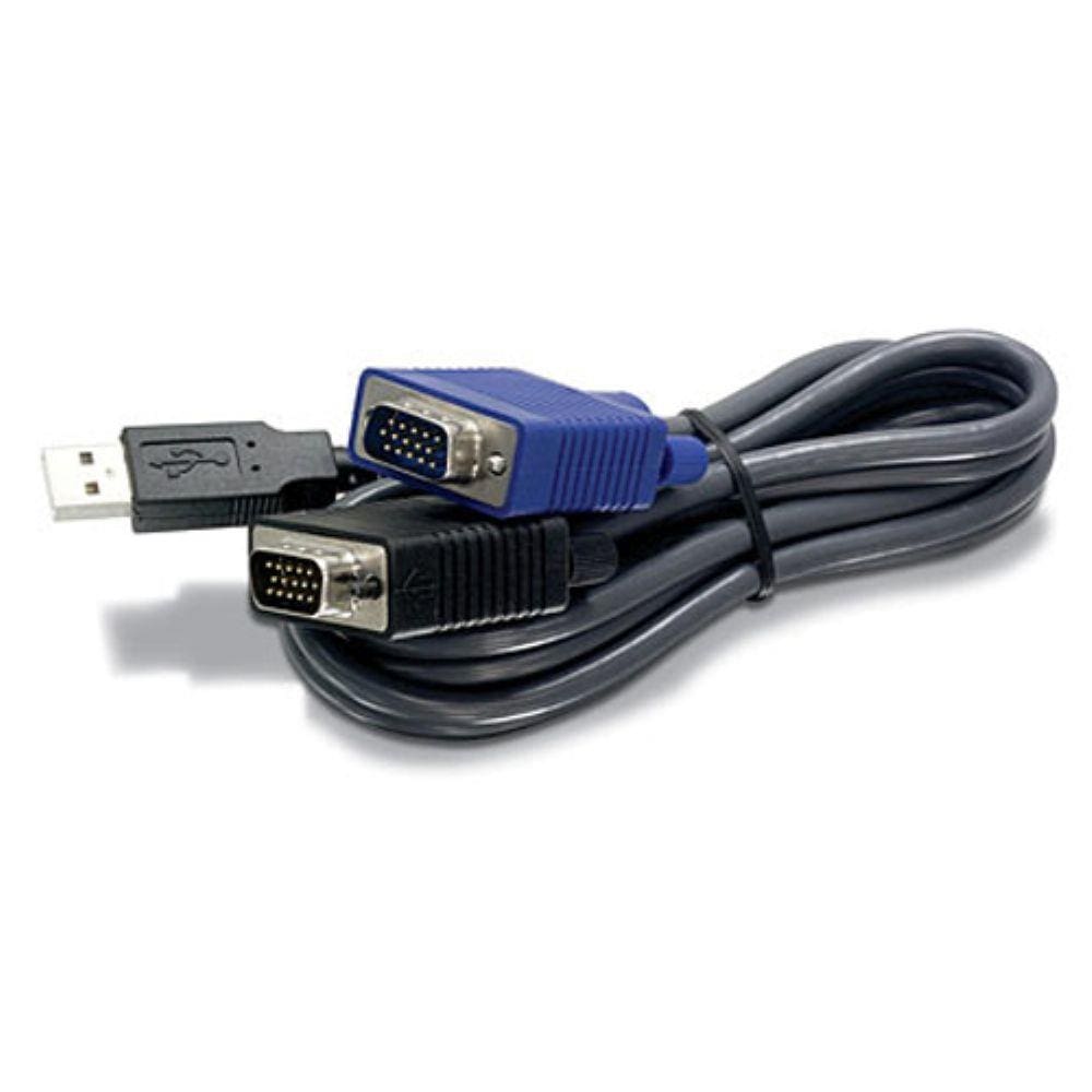 Cabo Kvm Usb/Vga Trendnet Tk-Cu10 - 3 Metros