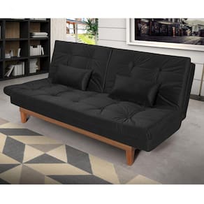 Sofá Cama 3 Lugares Pratic Espresso