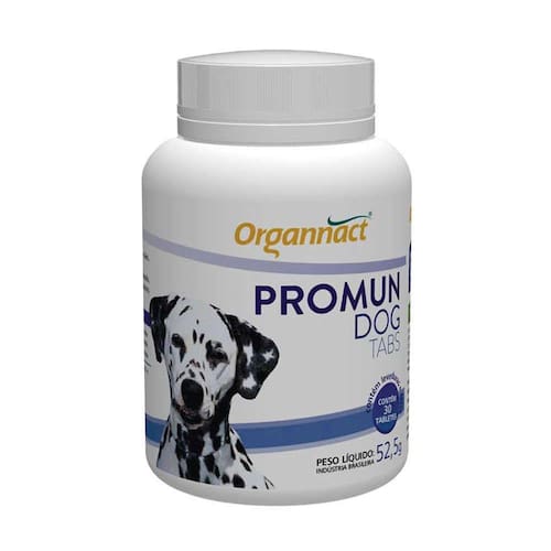 imagem-Suplemento Organnact Promun Dog Tabs 52,5g - 30 tabletes