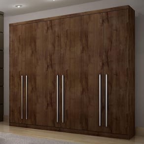 Guarda Roupa Casal 6 Portas 6 Gavetas Kratos Móveis Novo Horizonte