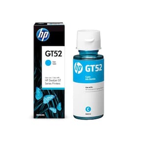 Refil de Tinta HP M0H54AL Ciano GT52 GT5822 70ML