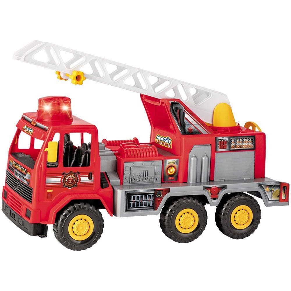 Caminhão de Brinquedo Magic Toys Truck 9300 Plástico com Pedal