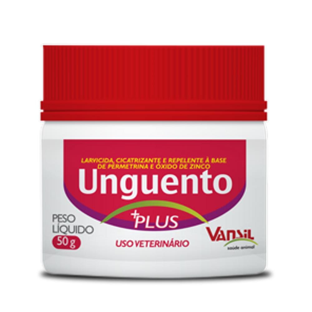 Antisséptico E Cicatrizante Para Cachorros -Unguento - 50 Grs