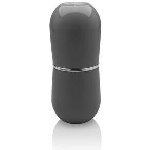Porta Escova e Creme Dental Cromo Belly Chumbo