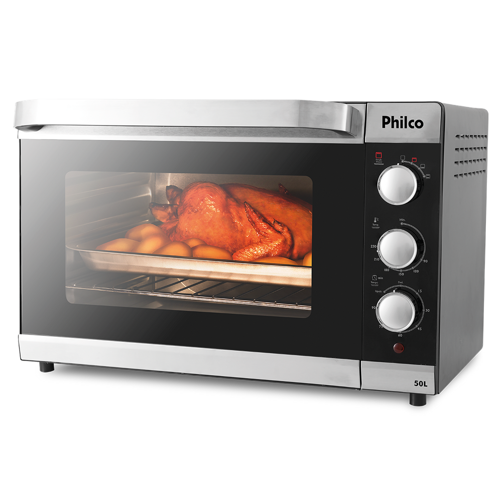 Forno Elétrico de Bancada Philco Preto 50L PFE50P