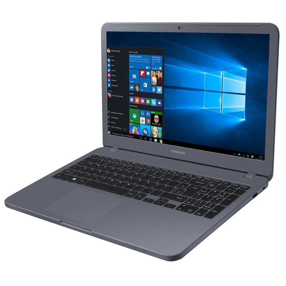 Notebook Samsung Core i3-7020U 4GB 1TB | Casas Bahia