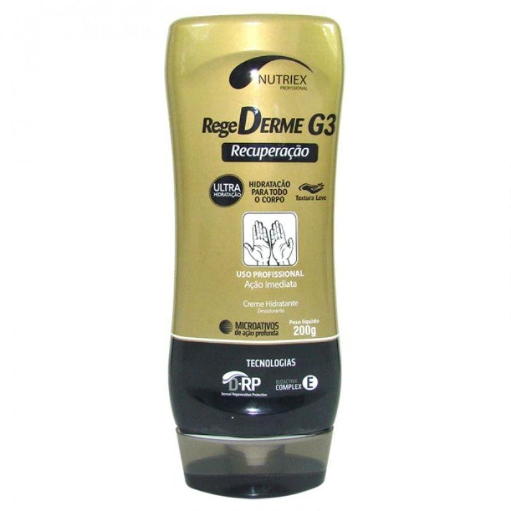 Creme Hidratante Regederm G3 Bisnaga 120 Ml Nutriex