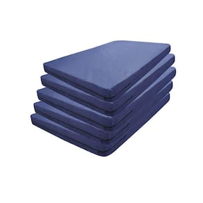 Kit 5 Capas Protetor de Colchão Impermeável Hospitalar Solteiro 88x188X14 Courvin BF Colchões