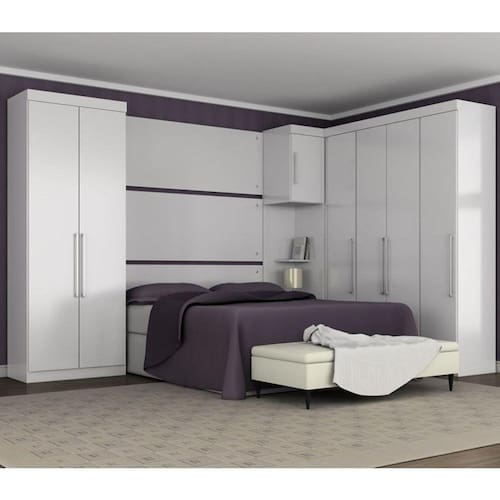 Jogo de Quarto Casal Modulado Modena CP7 - Demóbile é boa?