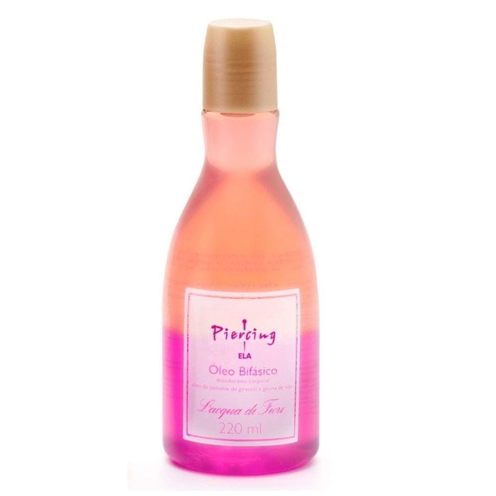Piercing Ela Óleo Bifasico 220ml Lacqua Di Fiori