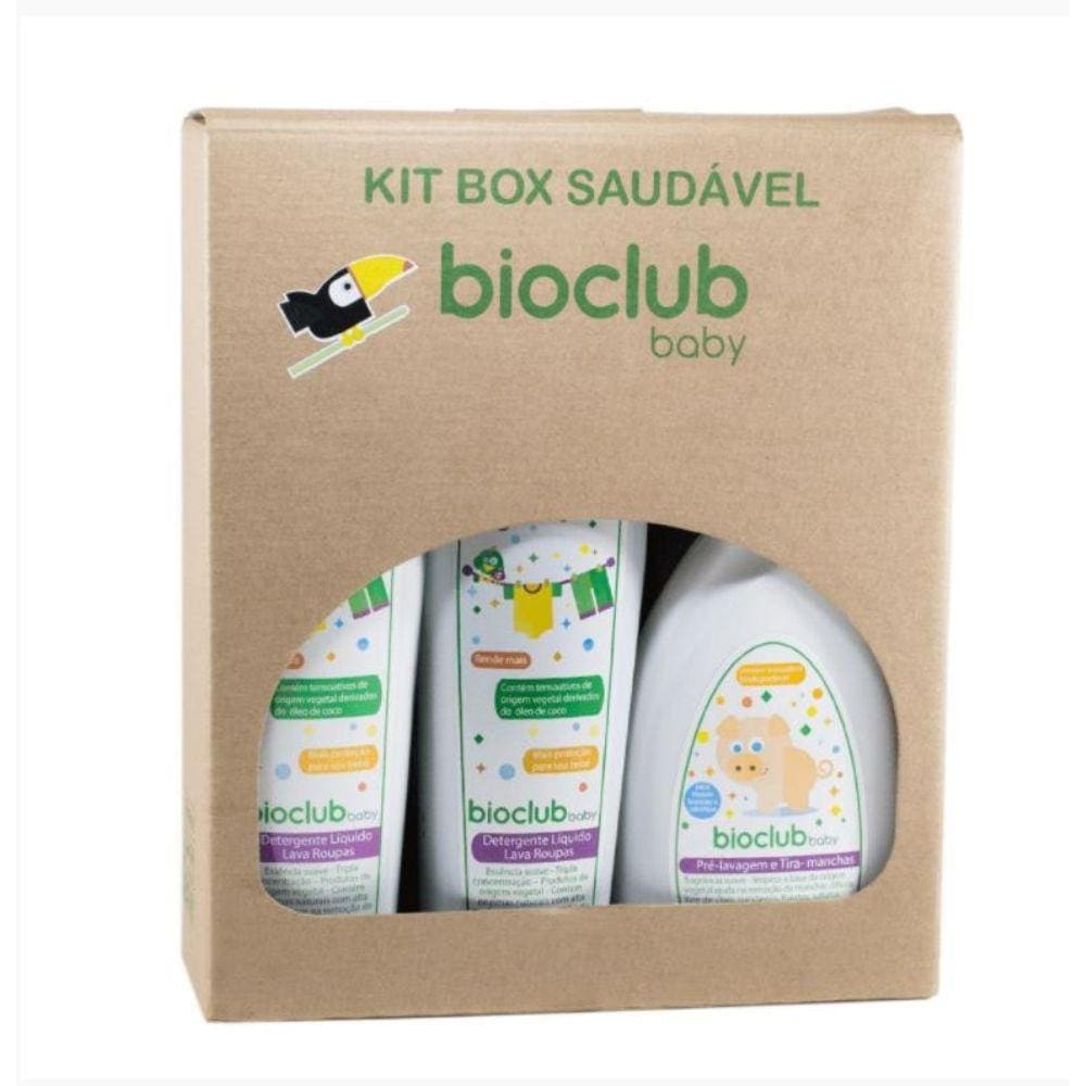 Bioclub Baby - Kit Box Lava Roupas Orgânico para bebês