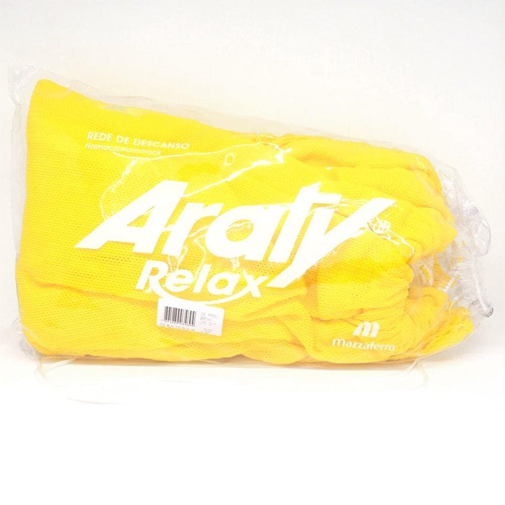 Rede de Descanso Araty Relax Amarela Polipropileno