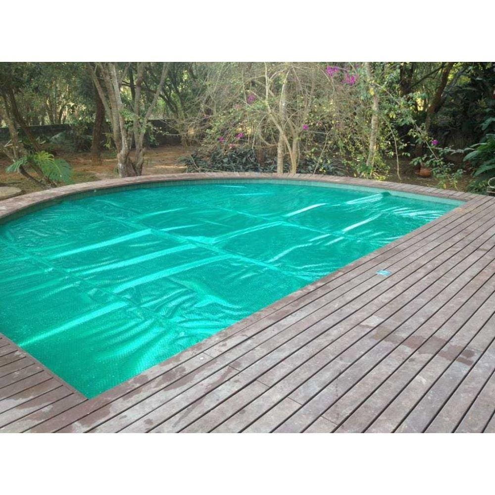 Capa Térmica Para Piscina Thermocap Verde 4,00x4,00 Metros