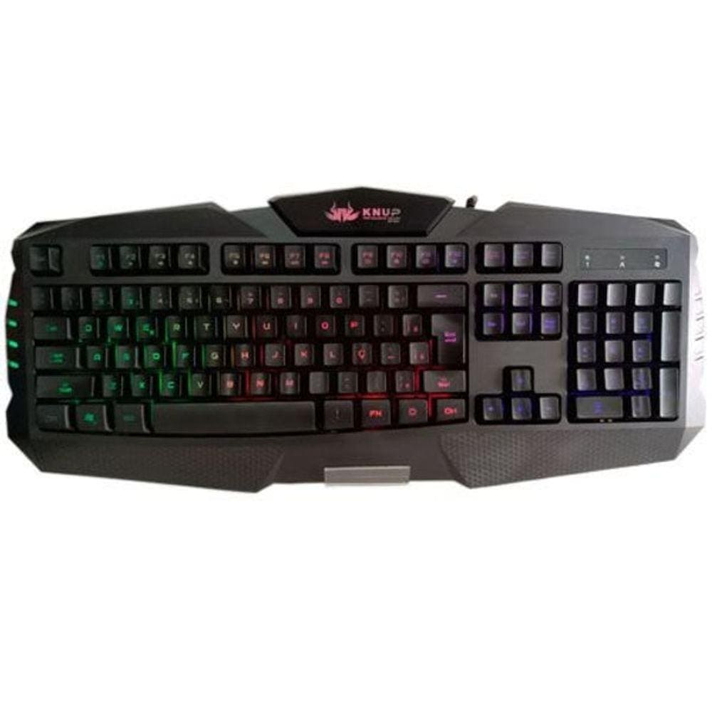 Teclado gamer knup kp 2041 backlight laser