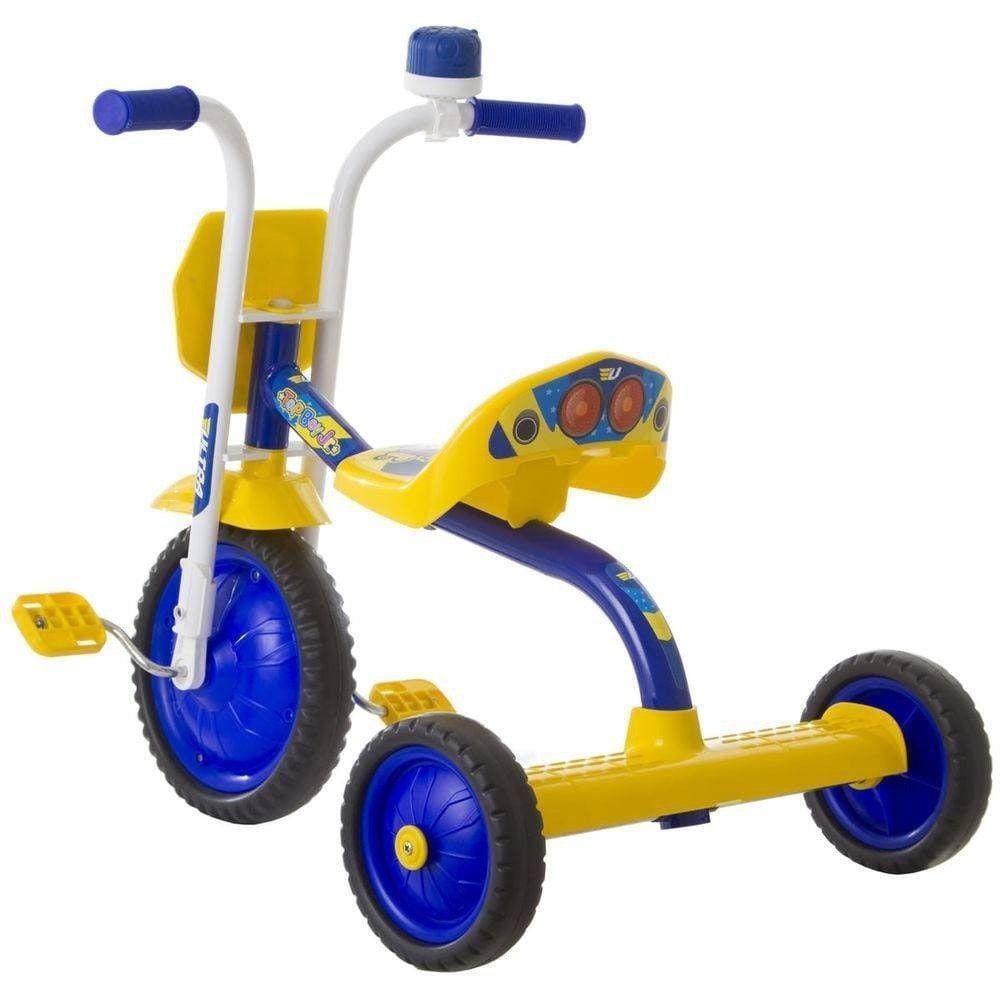 Triciclo Infantil Reclinável com Capota Velobaby Bandeirante - Le biscuit