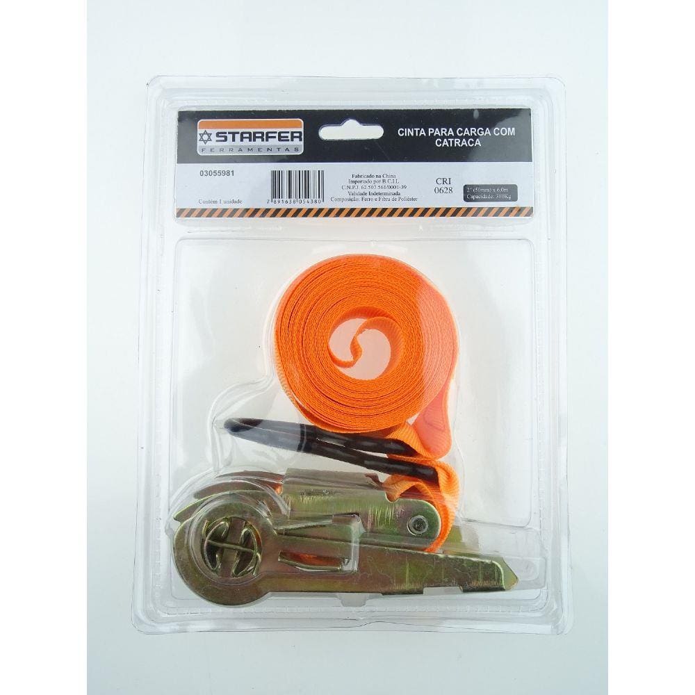 Cinta para carga com catraca 5cmx6m