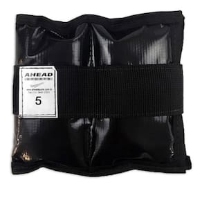 Caneleira de Peso Ahead Sports AFF339 5kg Preta