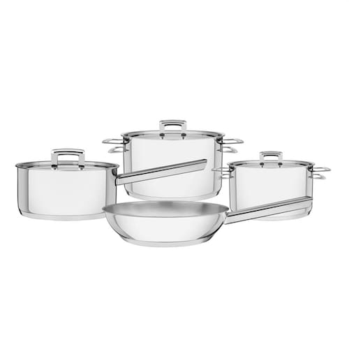 imagem-Jogo de Panelas Brava Inox Fundo Triplo 4 pç. Tramontina - 65400020