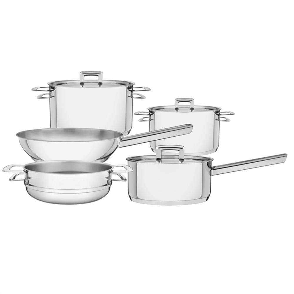 Jogo de Panelas Brava Inox Fundo Triplo 5 pç. - 65400010