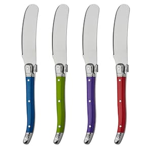 Conjunto de Espátulas Coloridas Hauskraft em Aço Inox e ABS – 4 Peças