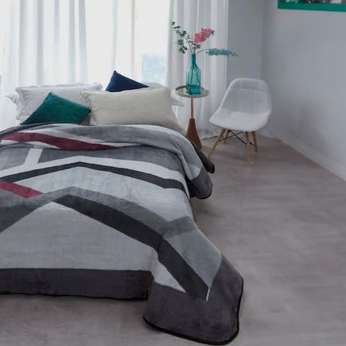 Cobertor Casal Jolitex Kyor Plus Amalfi em Microfibra - Cinza é boa?