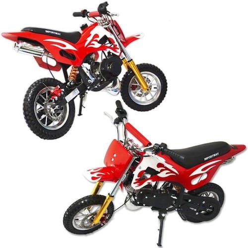 Mini Moto Infantil Esportiva 49cc Speed Gasolina 2 Tempos