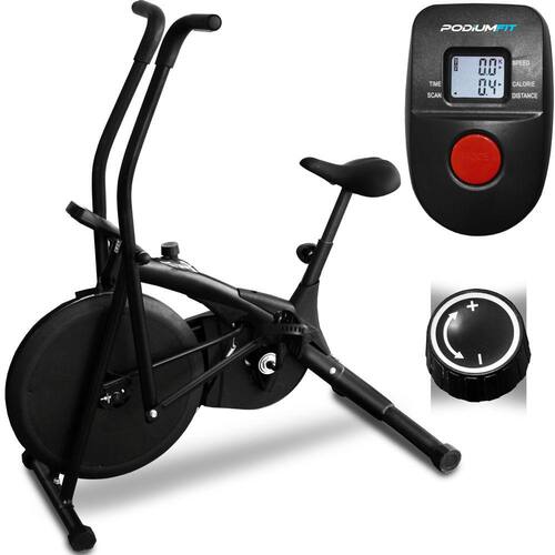 Air Bike Podiumfit AB100 - Bicicleta Ergométrica Silenciosa, Controle de Cargas Menor preço em Air Bike Podiumfit AB100 - Bicicleta Ergométrica Silenciosa, Controle de Cargas