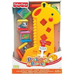FISHER-PRICE Girafa com Blocos Mattel B4253