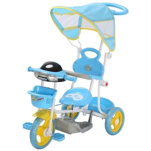 Triciclo Moto Infantil Passeio E Pedal 2 Em 1 Calesita Azul - Velotrol e  Triciclo a Pedal - Magazine Luiza