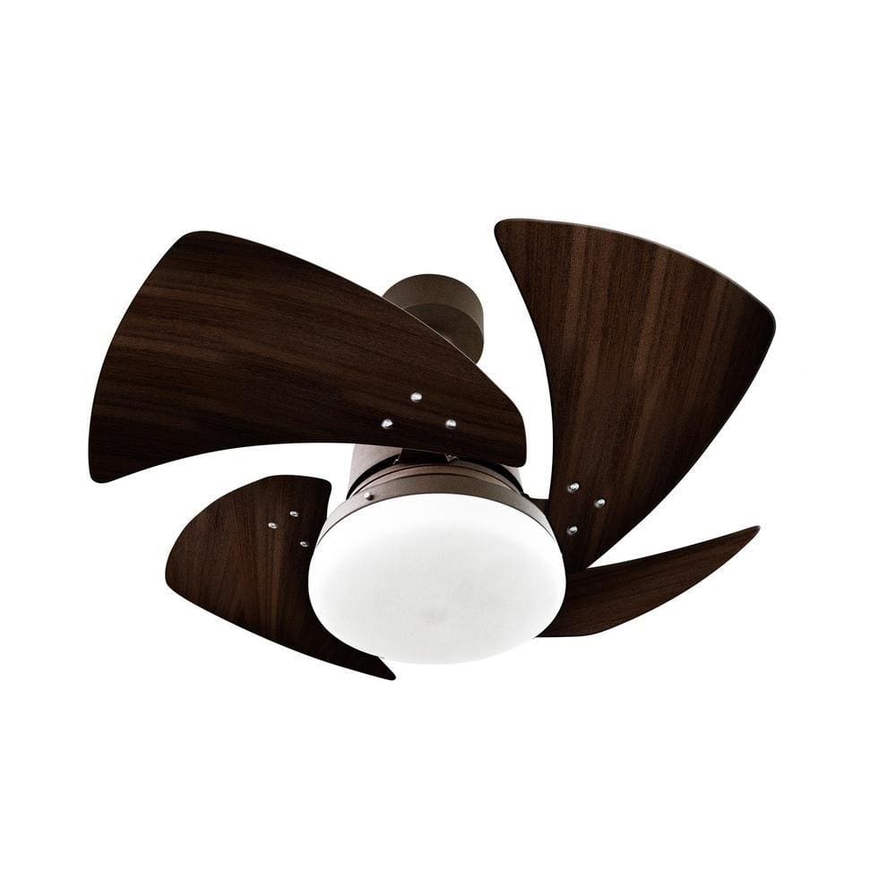 Ventilador De Teto 4 Pás Tabaco E Marrom - Tornado - Venti Delta