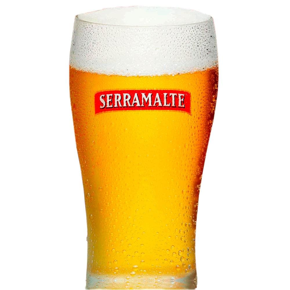 Copo para Cerveja Globimport Ambev Serramalte 8600553 - 340 ml