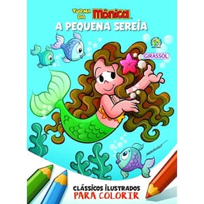 Turma Da Mônica Clássicos Ilustrados Para Colorir