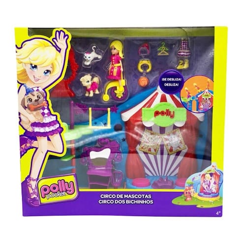 Nova Polly Pocket Circo de Bichinhos Casas Bahia
