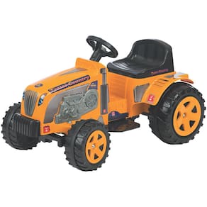 Trator Elétrico Country Biemme Brinquedos 6V - Amarelo