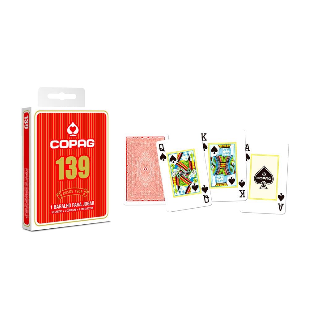 Baralho Texas Hold'em Naipe Grande Truco Pife Poker Copag