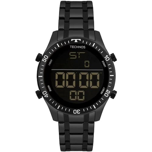 Relógio Technos Masculino Ref: T02139ab/4p Digital Black Menor preço em Relógio Technos Masculino Ref: T02139ab/4p Digital Black
