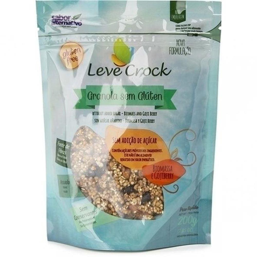 Granola Sem Glúten Biomassa e Gojiberry 200g