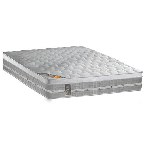 Colchão King Castor Premium Gel, Cinza e Branco, 13651, Molas Pocket Menor preço em Colchão King Castor Premium Gel, Cinza e Branco, 13651, Molas Pocket