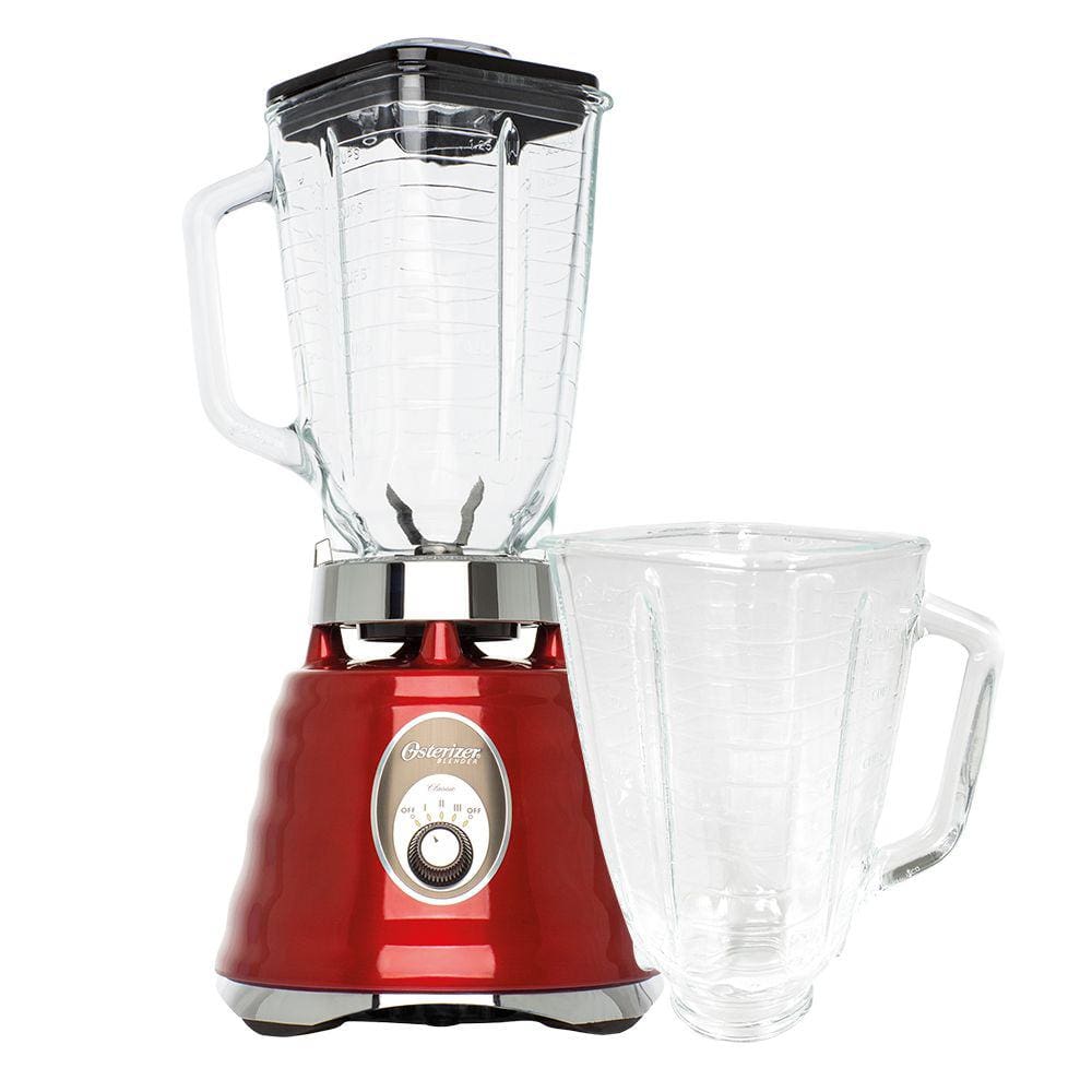 Kit Osterizer Vermelho - Liquidificador e Jarra Extra - 220V