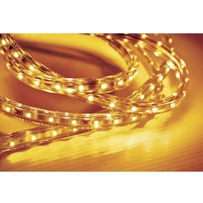Fita LED 5W 60 LEDs/metro 20m 220V IP67 Taschibra - caixa com 20 m - Laranja