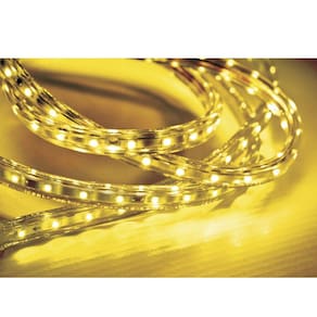 Fita LED 5W 60 LEDs/metro 20m 220V IP67 Taschibra - caixa com 20 m - Amarelo
