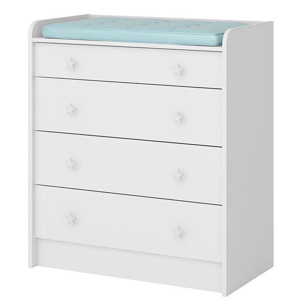 Cômoda Infantil Doce Sonho Trocador - Qmovi